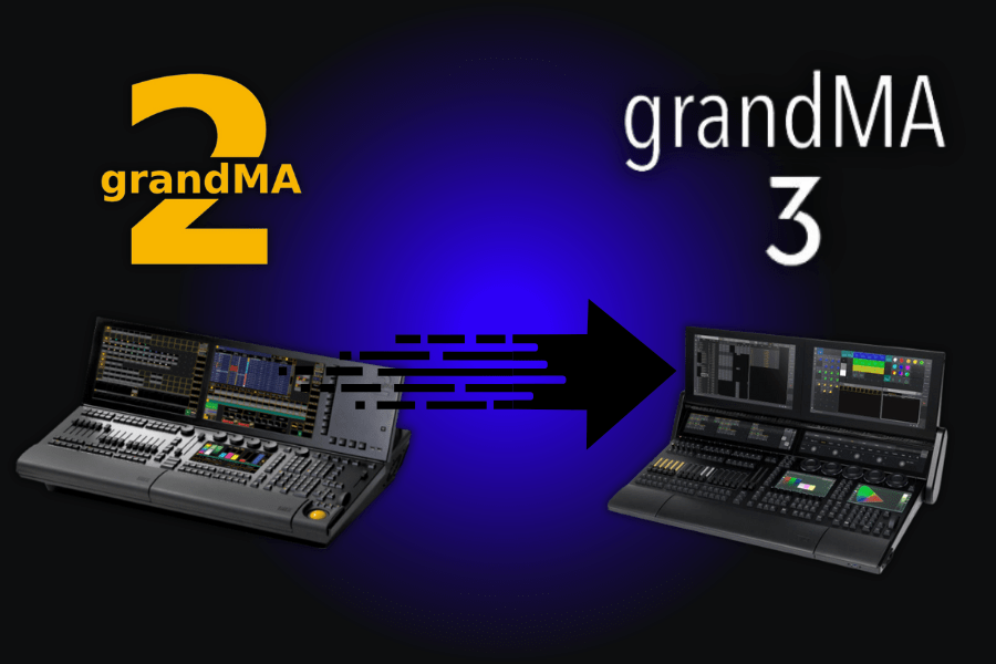 évolution de la grandMA2 à la grandMA3